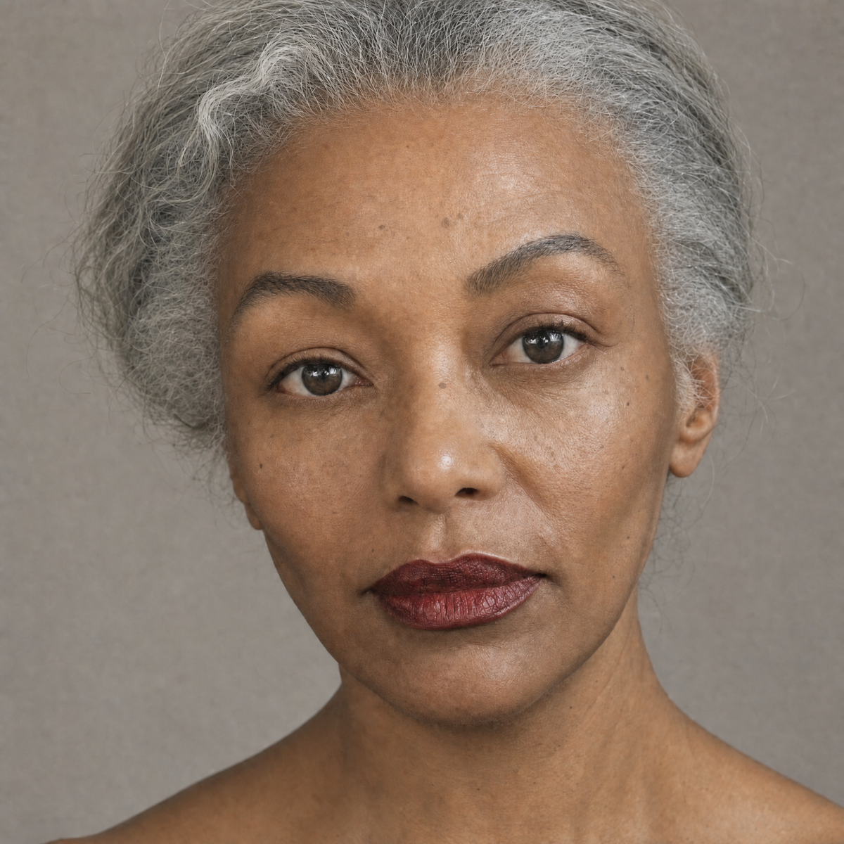 Illustration after: more even skin tone