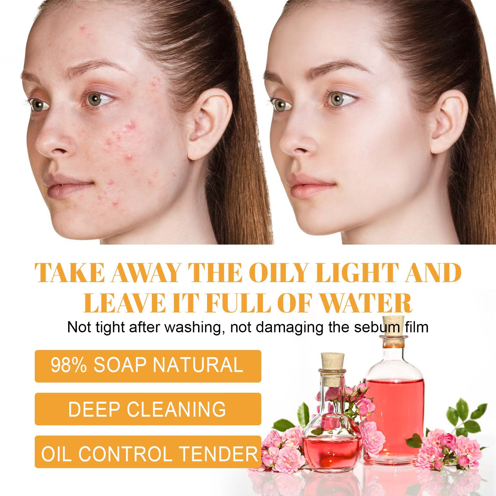 Turmeric Brightening Facial Cleanser - Deep Clean, Even Tone & Glow Boost | LuxeLane