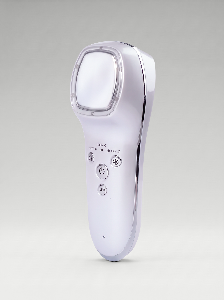 Home Electronic Beauty Device for skin tightening, hot and cold