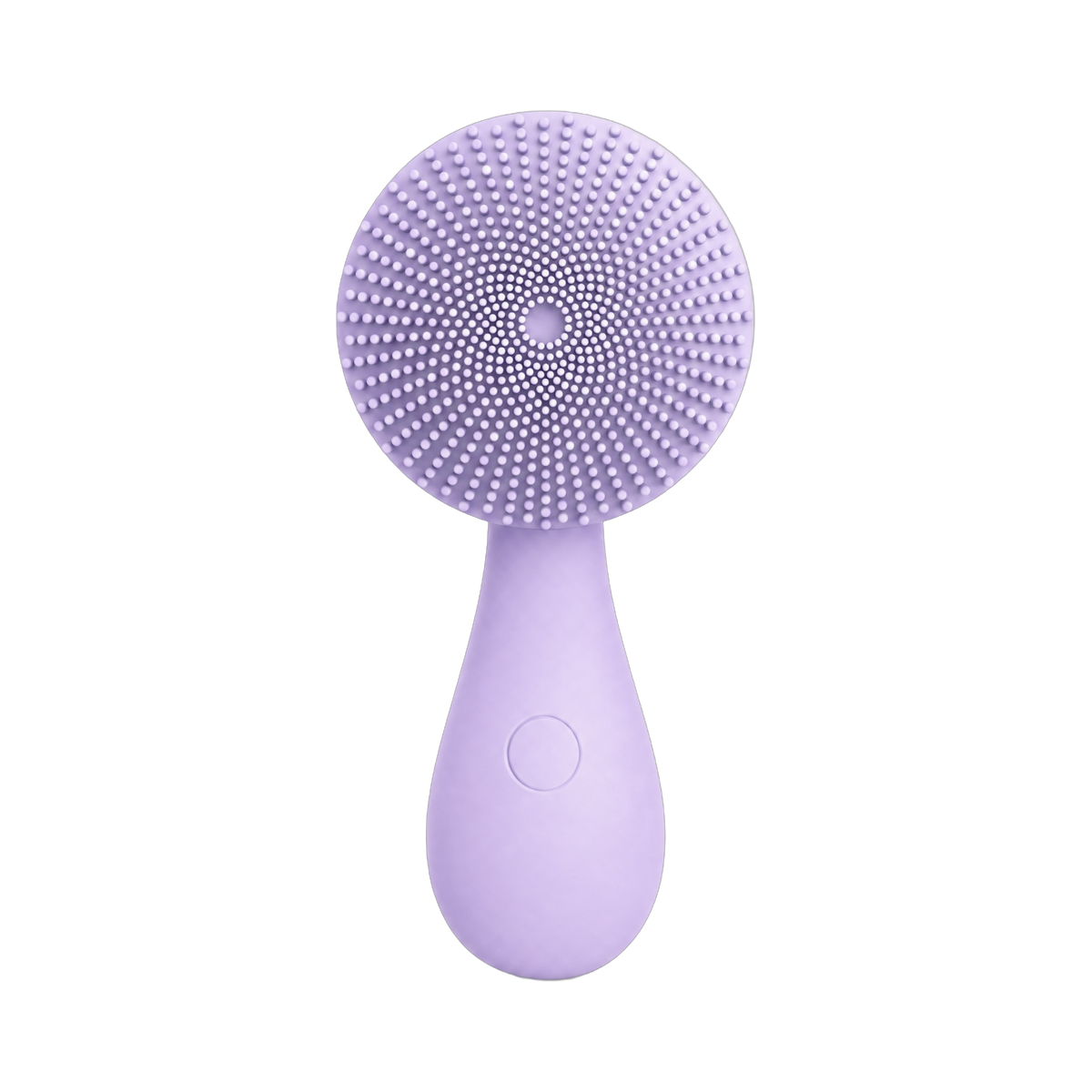 Silicone Facial Cleansing Device in purple
